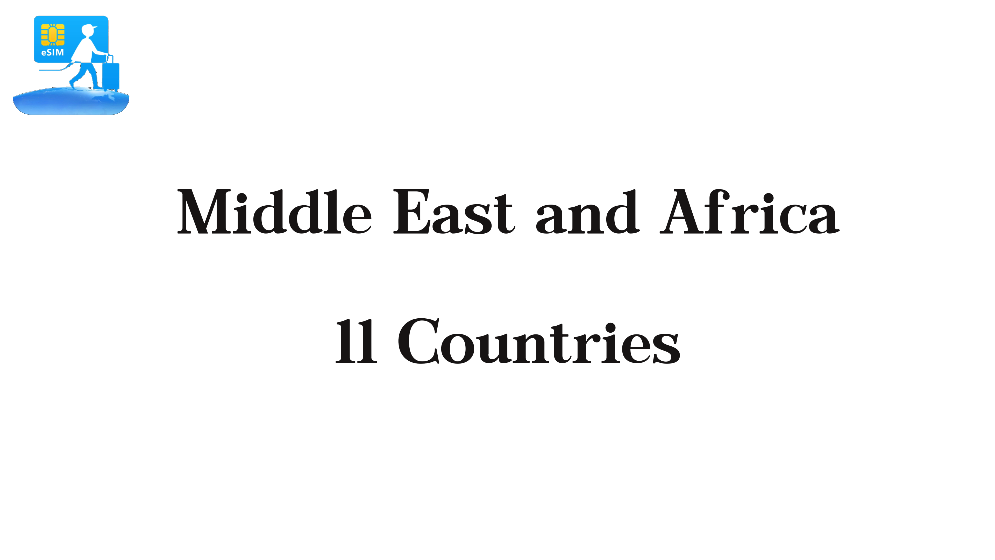 Naher Osten und Afrika 11 Länder eSIM